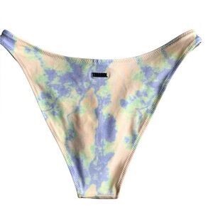 Triangl Bikini Bottom Large NWT Tie Dye Pastel
